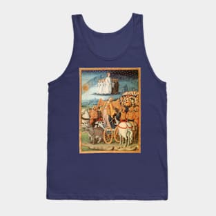 Power of the Heavens, Medieval Illumination from Petrarch's Poem Tank Top